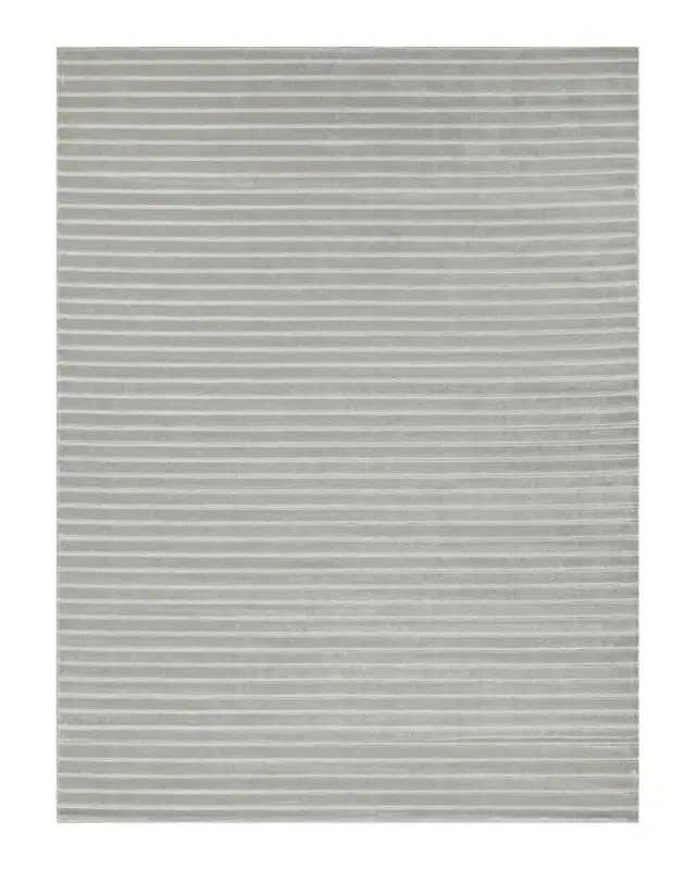 Exquisite Rugs Amani Hand-Loomed Silver Rug, 4 ' x 6 '