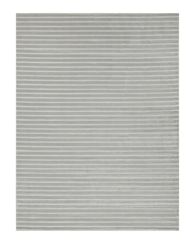 Exquisite Rugs Amani Hand-Loomed Silver Rug, 12 ' x 15 '