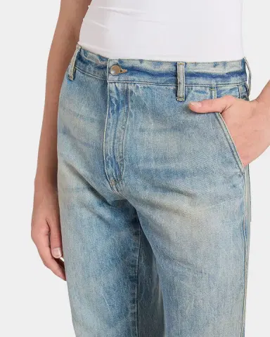 Amiri Men's Faded Denim Bootcut Jeans | Thumbnail 9 Amiri Men's Faded Denim Bootcut Jeans | Thumbnail 9