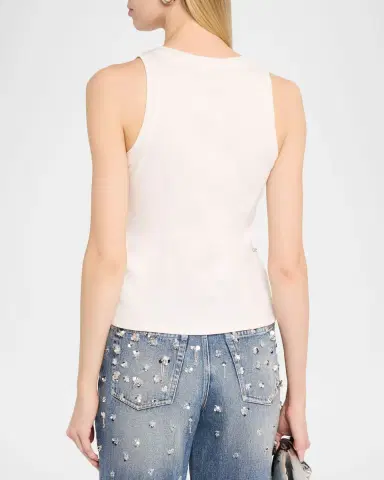 SIMKHAI Alistair Embellished Tank Top | Thumbnail 3 SIMKHAI Alistair Embellished Tank Top | Thumbnail 3