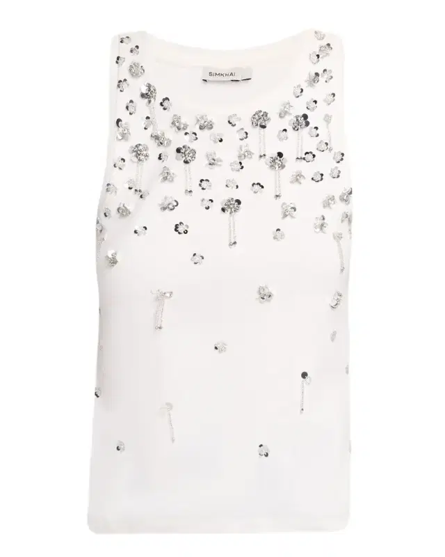 Alistair Embellished Tank Top