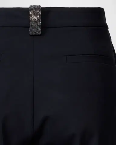Fabiana Filippi Tapered Tech Wool Pants | Thumbnail 3