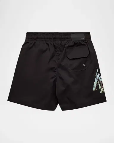 Amiri Boy 's Pacific Star Leopard Calf Hair Sneakers, Toddlers/Kids | Thumbnail 2