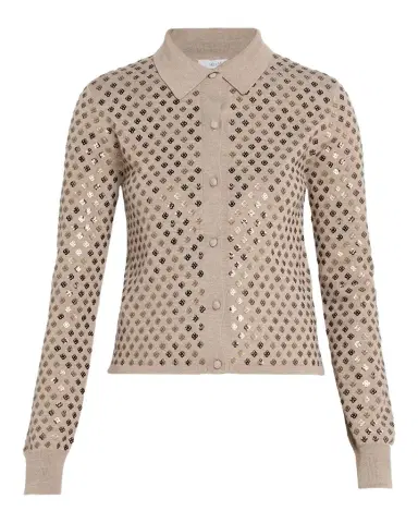 Max Mara Ragno Sequin-Embellished Wool Cardigan | Thumbnail 1 Max Mara Ragno Sequin-Embellished Wool Cardigan | Thumbnail 1