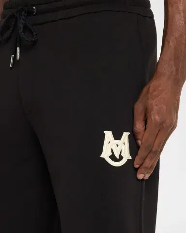 Moncler Men's Cotton-Blend Fleece Sweatpants | Thumbnail 5 Moncler Men's Cotton-Blend Fleece Sweatpants | Thumbnail 5