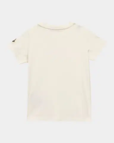 Moncler Kid's Embroidered Logo Cotton Jersey T-Shirt, Size 6M-3 | Thumbnail 2