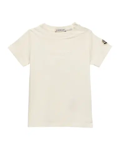 Moncler Kid's Embroidered Logo Cotton Jersey T-Shirt, Size 6M-3 | Thumbnail 1