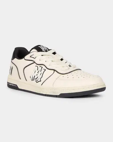 AMIRI Men's Newport Two-Tone Leather Low-Top Sneakers | Thumbnail 4 AMIRI Men's Newport Two-Tone Leather Low-Top Sneakers | Thumbnail 4