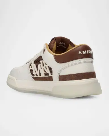 Amiri Men's Pebbled Leather Classic Low-Top Sneakers | Thumbnail 2