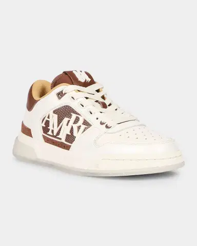 Amiri Men's Pebbled Leather Classic Low-Top Sneakers | Thumbnail 3