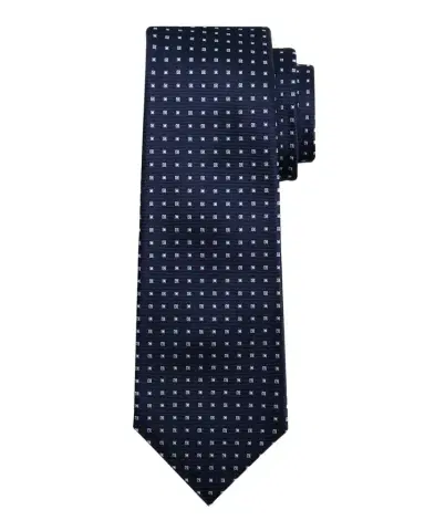 Kiton Men's Micro-Geometric Silk 7-Fold Tie | Thumbnail 1 Kiton Men's Micro-Geometric Silk 7-Fold Tie | Thumbnail 1