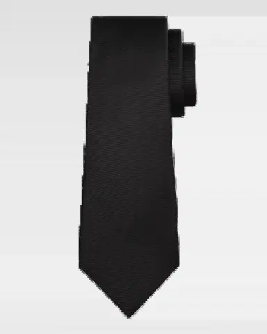 Kiton Men 's Micro-Rib Silk 7-Fold Tie | Thumbnail 2