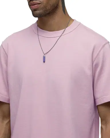 Hudson Men 's Heavyweight Reverse-Seam Stonewashed Crewneck T-Shirt | Thumbnail 3