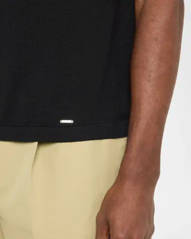 Simkhai Men's Duke Silk and Cotton Crewneck T-Shirt | Thumbnail 5