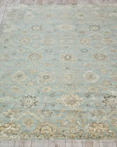 Exquisite Rugs Artisan Power-Loomed Light Blue Rug | Thumbnail 2 Exquisite Rugs Artisan Power-Loomed Light Blue Rug | Thumbnail 2