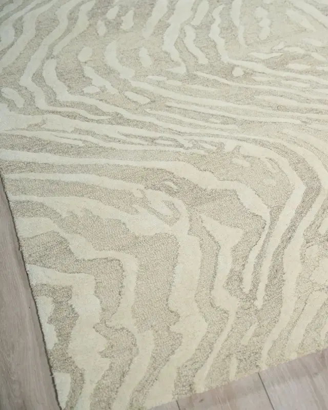 Exquisite Rugs Entro Hand-Tufted Beige &  Rug