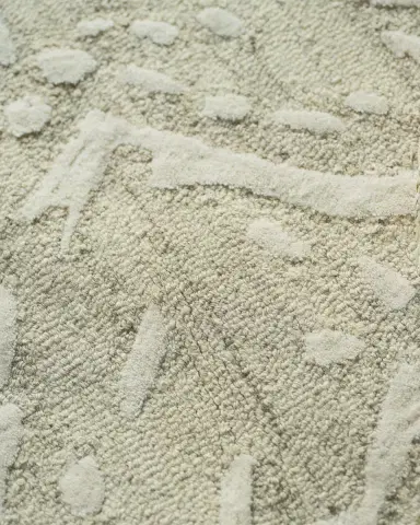Exquisite Rugs Entro Hand-Tufted Beige & Ivory Rug | Thumbnail 4 Exquisite Rugs Entro Hand-Tufted Beige & Ivory Rug | Thumbnail 4