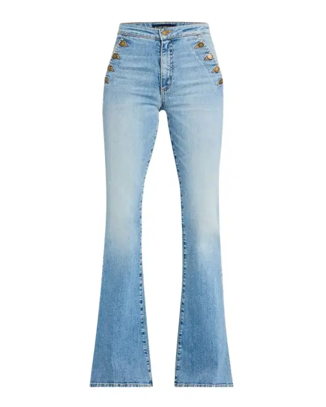 Ramy Brook Helena High-Rise Flare Jeans