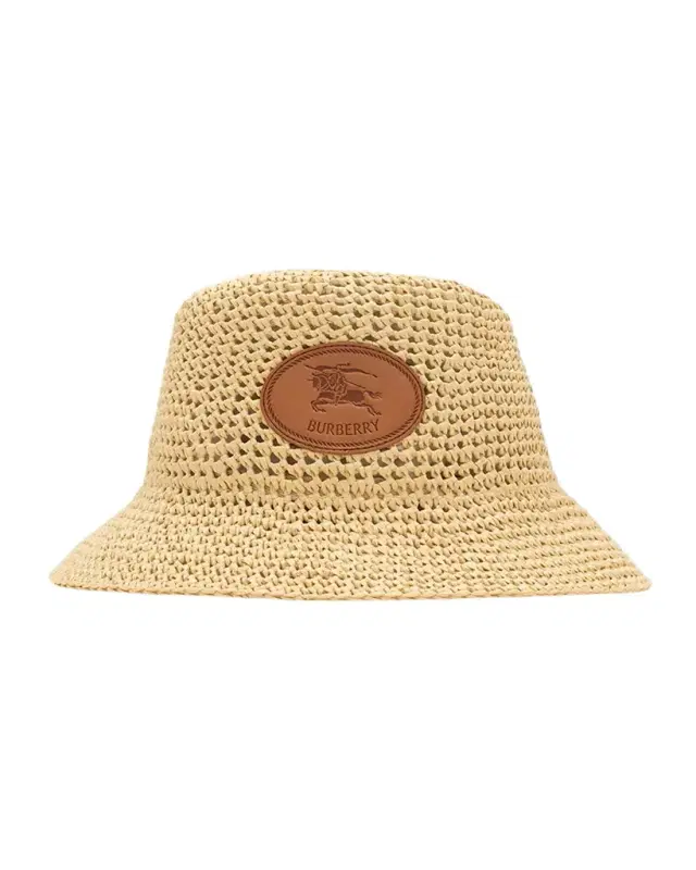 EKD Patch Crochet Bucket Hat