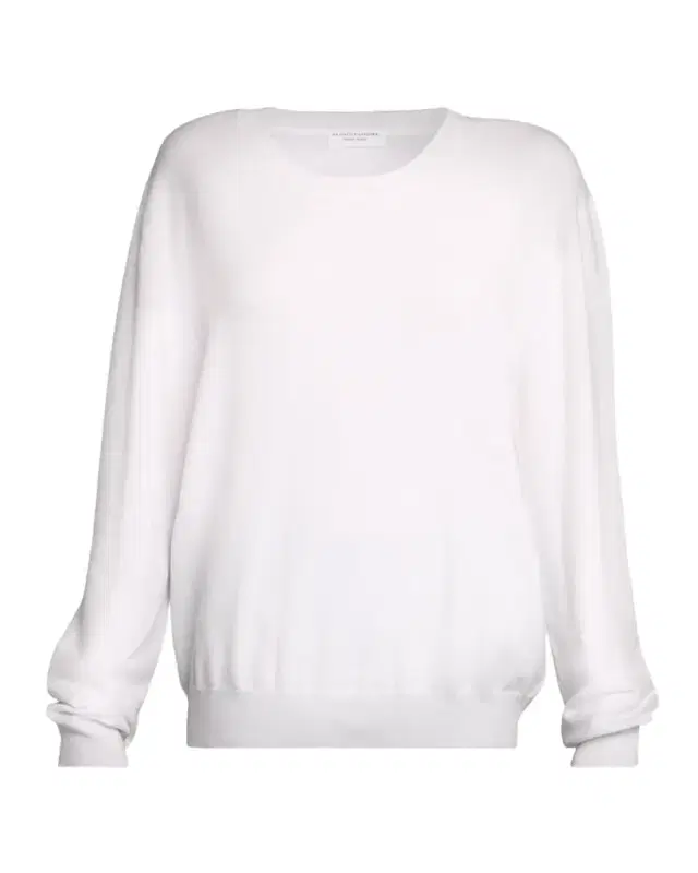 Crewneck Organic Cotton Pullover