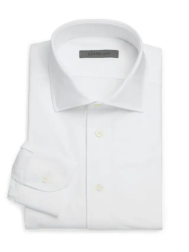 Men's Performance Stretch-Nylon Shirt - White