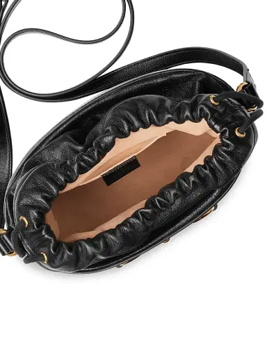 Gucci Women's Morsetto Small Leather Bucket Bag | Thumbnail 2 Gucci Women's Morsetto Small Leather Bucket Bag | Thumbnail 2