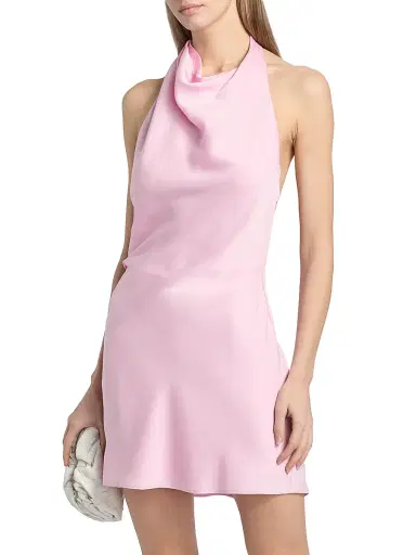 Simkhai Women's Reanna Satin Minidress - Tulip - Size 8 | Thumbnail 3 Simkhai Women's Reanna Satin Minidress - Tulip - Size 8 | Thumbnail 3