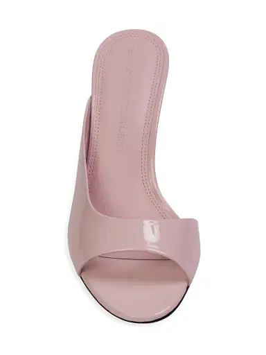 Black Suede Studio Women's Arisha 70MM Mule Sandals - Powder Pink Patent - Size 11 | Thumbnail 3 Black Suede Studio Women's Arisha 70MM Mule Sandals - Powder Pink Patent - Size 11 | Thumbnail 3