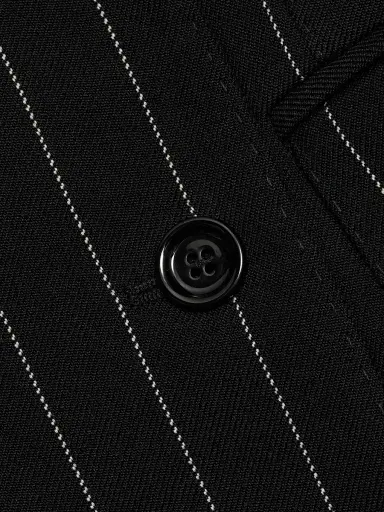 Dolce & Gabbana Women's Gessato Pinstripe Wool Double-Breasted Blazer | Thumbnail 7 Dolce & Gabbana Women's Gessato Pinstripe Wool Double-Breasted Blazer | Thumbnail 7