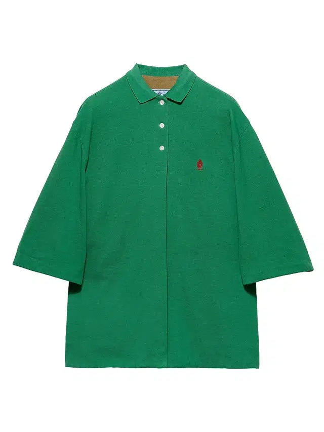 Women's Old Piqué Blouson Jacket - Green