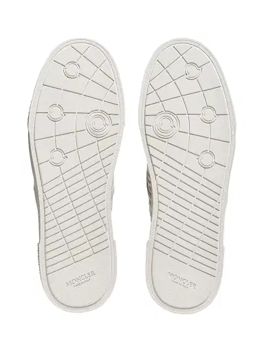 Moncler Women's Vera Leisure Down-Filled Sneakers - Off White - Size 10 | Thumbnail 4