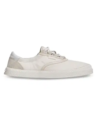 Moncler Women's Vera Leisure Down-Filled Sneakers - Off White - Size 10 | Thumbnail 1