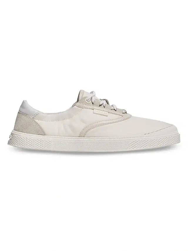 Moncler Women's Vera Leisure Down-Filled Sneakers - Off White