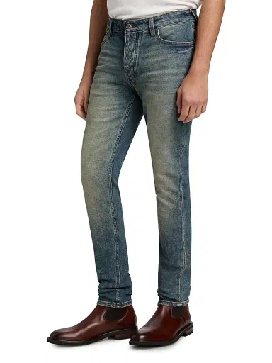 Ksubi Men's Van Winkle Whiskered Stretch-Cotton Jeans - Denim - Size 38 | Thumbnail 4