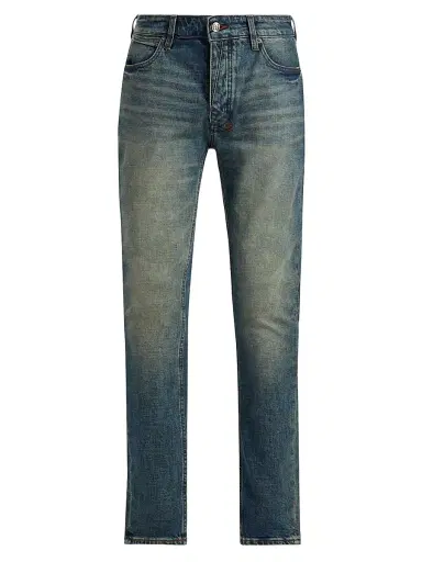 Ksubi Men's Van Winkle Whiskered Stretch-Cotton Jeans - Denim - Size 38 | Thumbnail 1