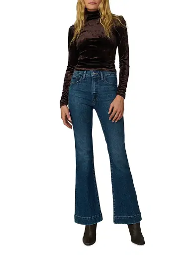 Joe's Jeans Women's The Molly High-Rise Flared Jeans | Thumbnail 2