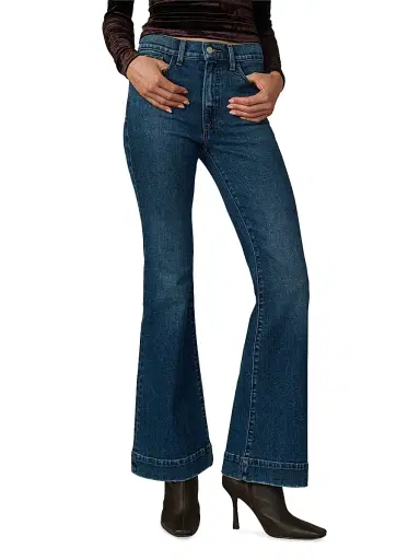 Joe's Jeans Women's The Molly High-Rise Flared Jeans | Thumbnail 3