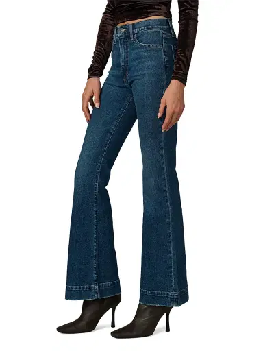 Joe's Jeans Women's The Molly High-Rise Flared Jeans | Thumbnail 4