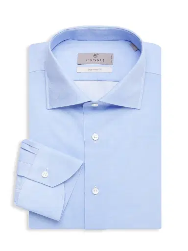 Canali Men's Impeccable Dress Shirt - Blue | Thumbnail 1