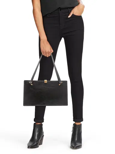 Versace Women's La Vacanza Severine Leather Tote | Thumbnail 2