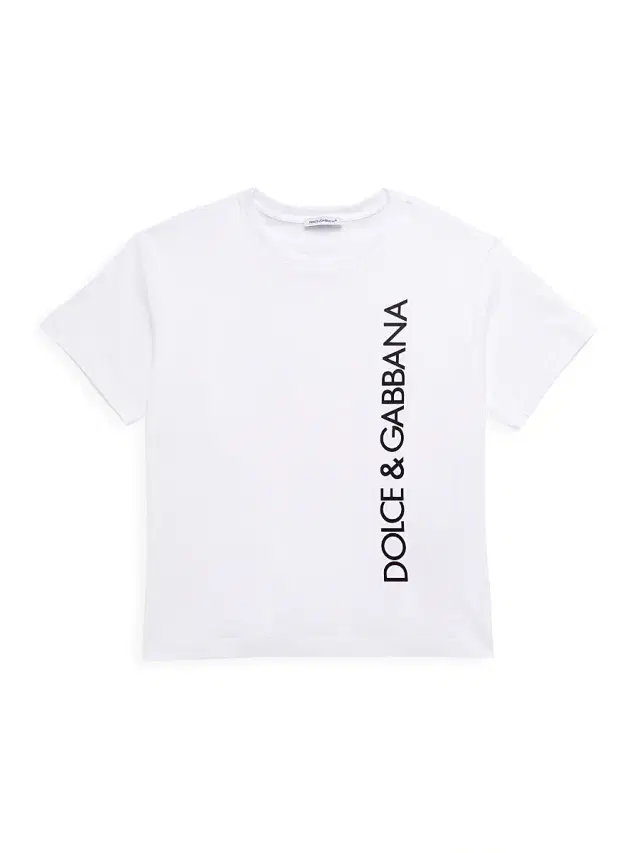 Dolce & Gabbana Little Boy's & Boy's Logo Crewneck T-Shirt - White
