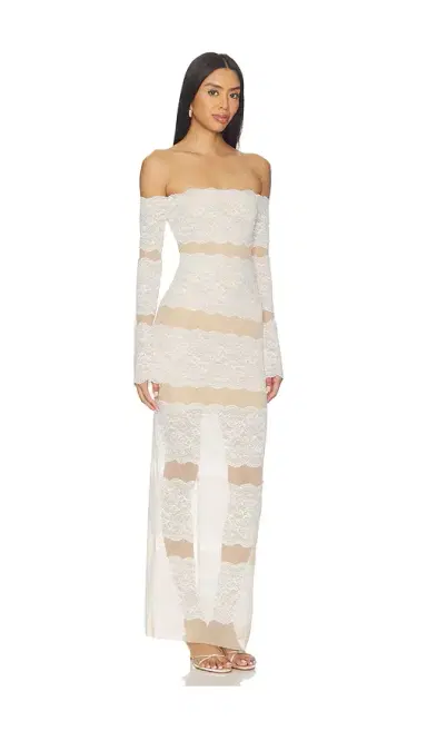BLUMARINE Net Dress With Lace | Thumbnail 2 BLUMARINE Net Dress With Lace | Thumbnail 2