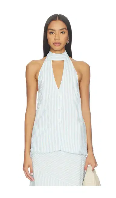 SEVEN WONDERS Dania Halter Vest Top | Thumbnail 1 SEVEN WONDERS Dania Halter Vest Top | Thumbnail 1