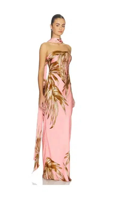 ROCOCO SAND Strapless Maxi Dress | Thumbnail 1 ROCOCO SAND Strapless Maxi Dress | Thumbnail 1