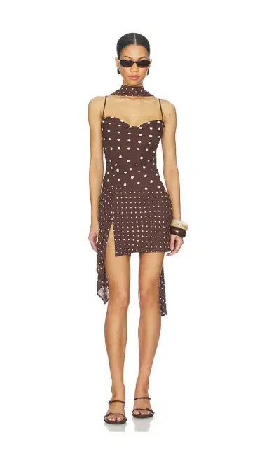 Runaway The Label Alora Scoop Neck Mini Dress | Thumbnail 1