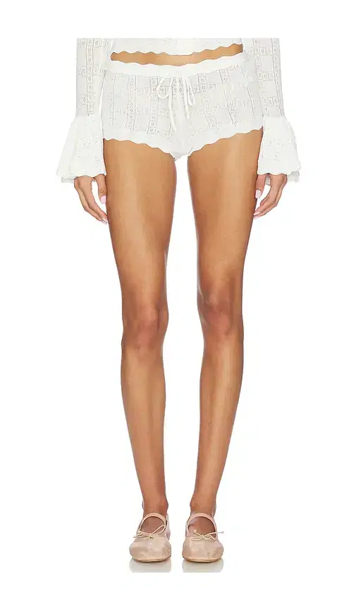 Bayberry Pointelle Shorts