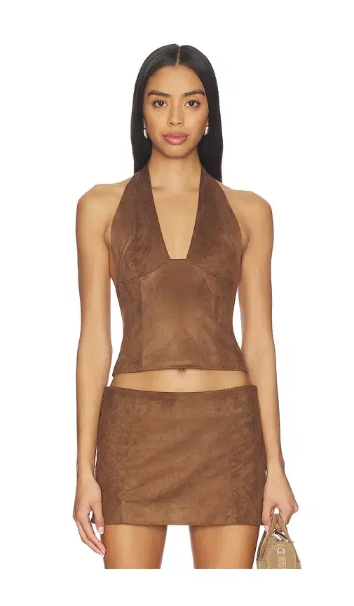 Runaway The Label Kitty V-neck Halter Top