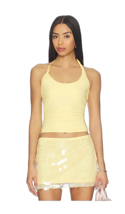 Lexie Twist Halter Tank Top