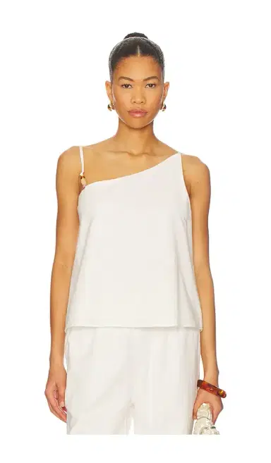 SNDYS Ismene One Shoulder Top | Thumbnail 1
