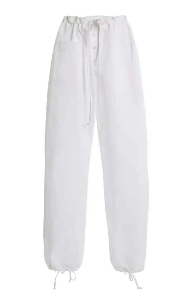 Victoria Beckham Cargo Cotton Trousers